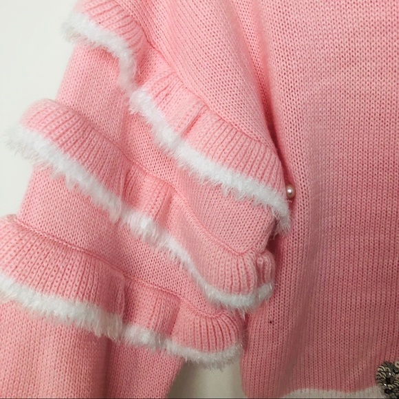 Holiday time women’s X-MAS.sweater‎ pink un… - Picture 5 of 8